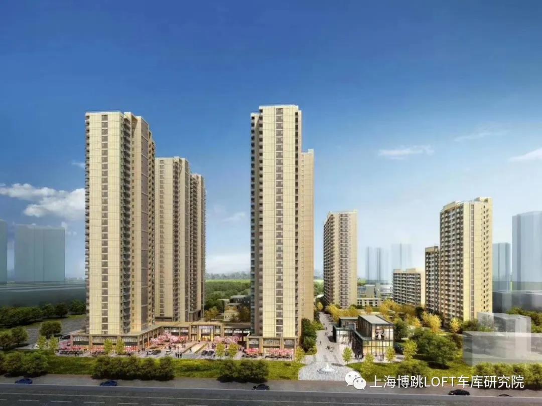 六安采用了LOFT车库武汉当代集团春风十里项目现已结构封顶！